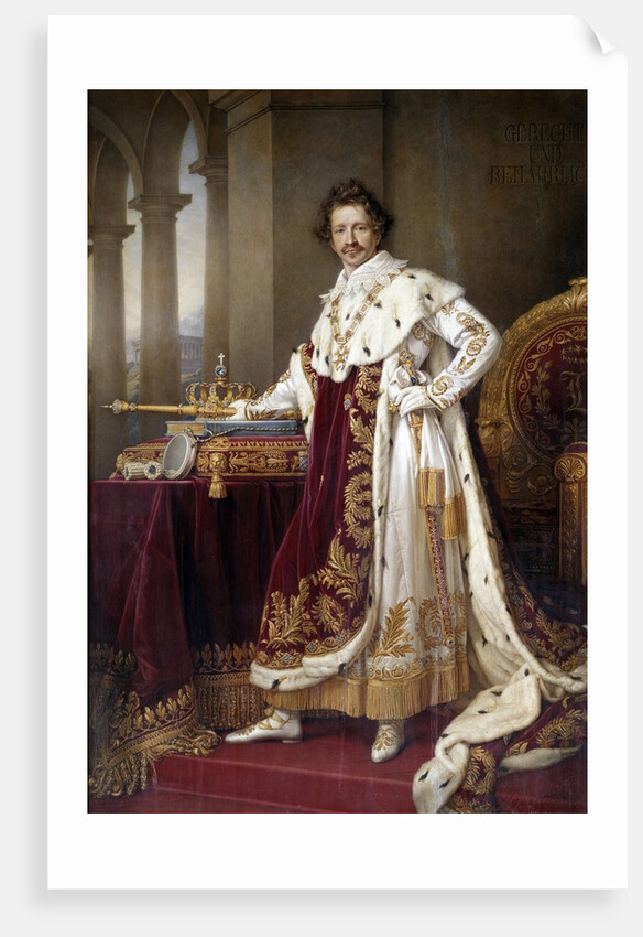 Portrait of Ludwig I of Bavaria by Joseph Karl Stieler
