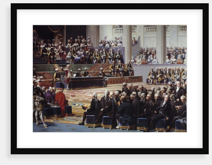 Opening of the Estates General at Versailles on 5th May 1789 by Auguste Couder