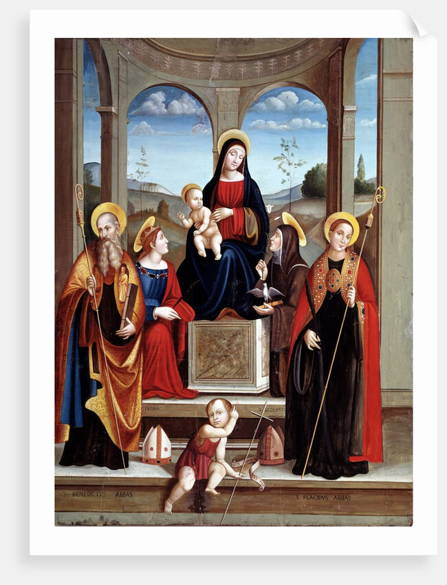 Madonna and Child with Saints by Francesco Francia
