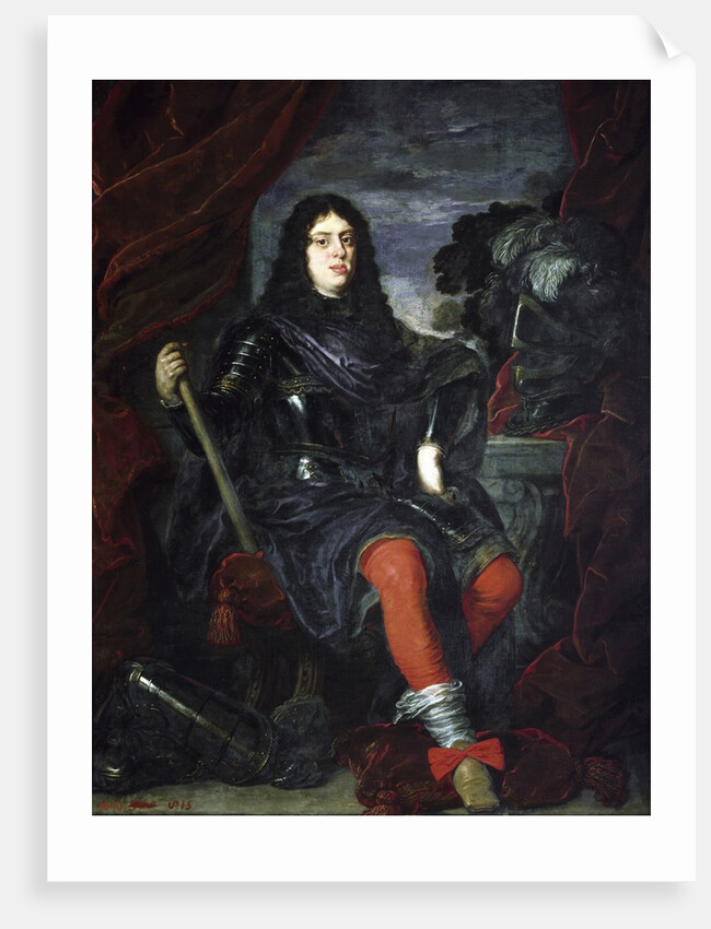 Portrait of Cosimo III de Medici as a young man by Justus Sustermans