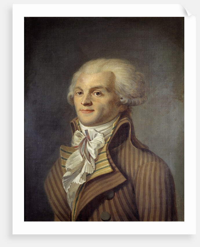 Portrait of Maximilien de Robespierre by Anonymous