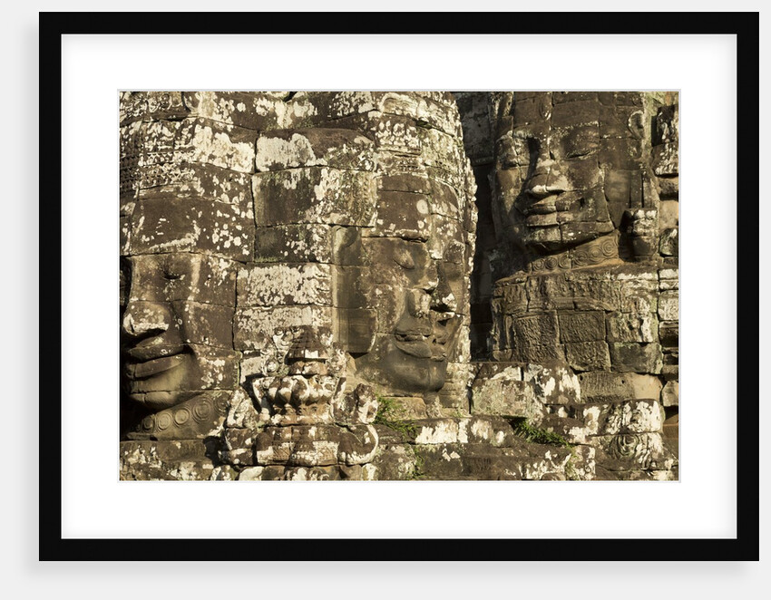 Bayon Temple in Angkor Thom, Siem Reap, Cambodia by Anonymous