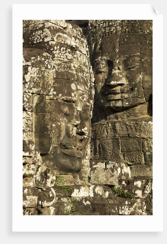 Bayon Temple in Angkor Thom, Siem Reap, Cambodia by Anonymous