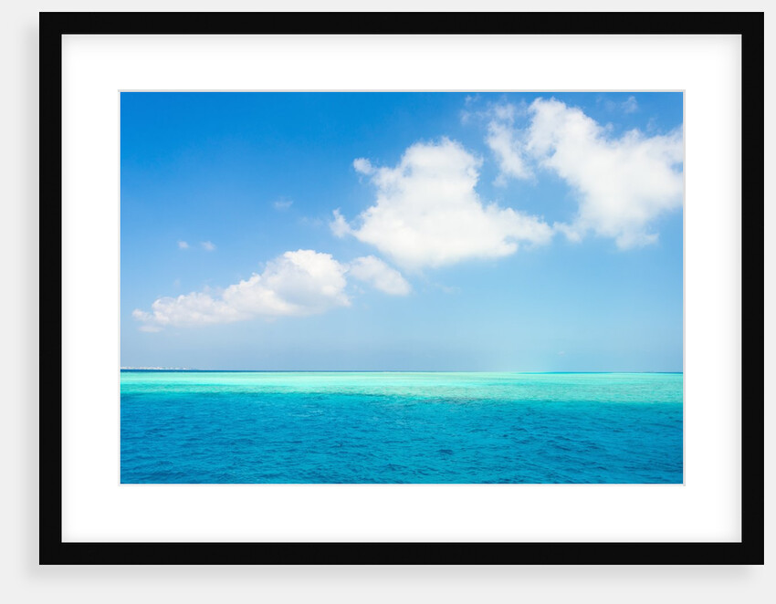 The Ocean in the Maldives by Anonymous