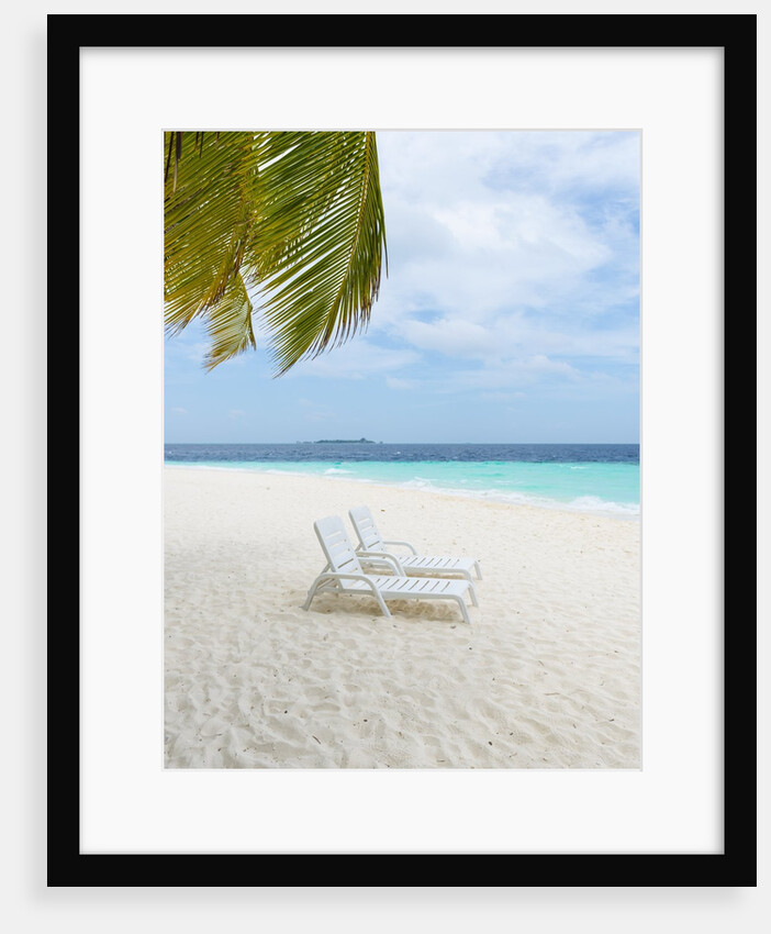 Idyllic Beach in the Maldives by Anonymous