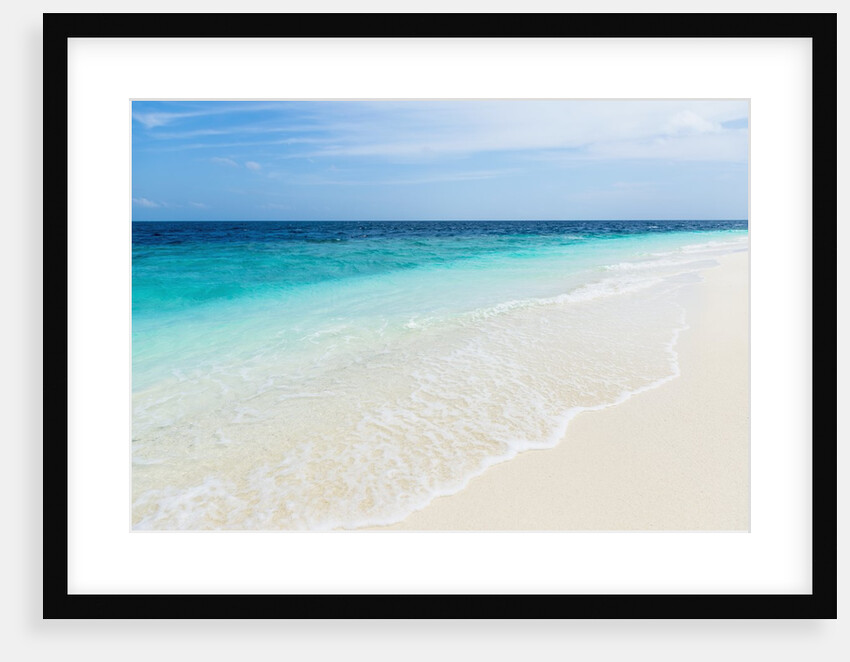 Idyllic beach in the Maldives by Anonymous