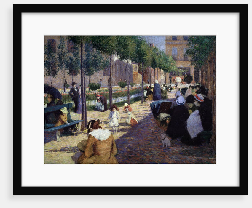 Place d'Anvers, Paris by Federico Zandomeneghi