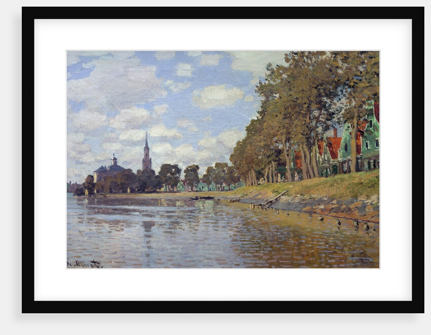 Zaandam (Holland) by Claude Monet