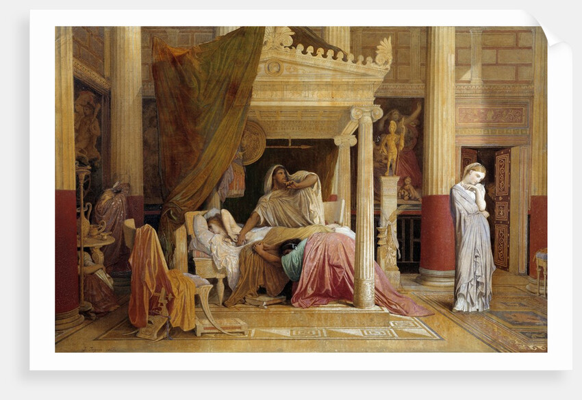 The Disease of Antiochus by Jean Auguste Dominique Ingres