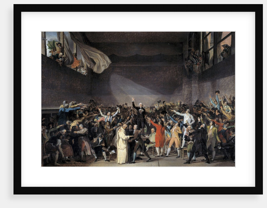 The Tennis Court Oath (Jeu de paume Oath), 20th June 1789 by Anonymous