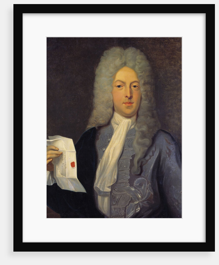 Portrait of John Law by Casimir Balthasar