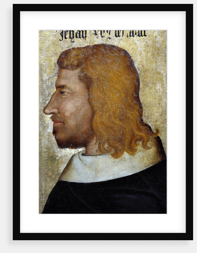 Portrait of John II the Good, king of France by Anonymous
