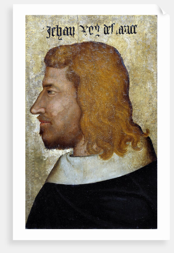 Portrait of John II the Good, king of France by Anonymous