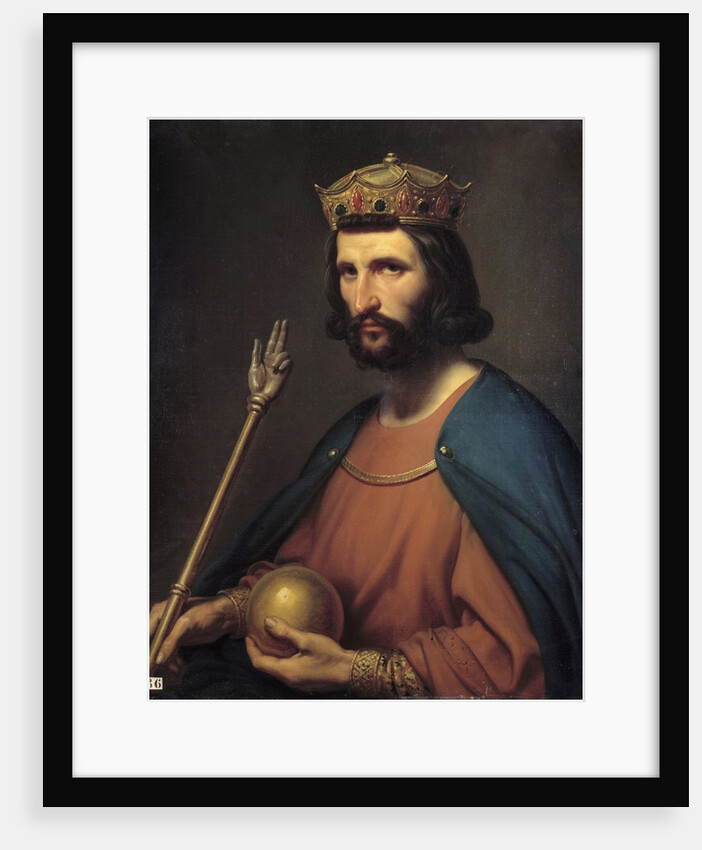 Portrait of Hugues Capet, king of France by Anonymous