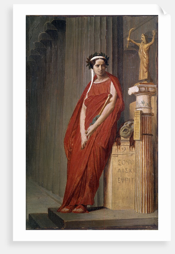 Portrait of Mademoiselle Rachel by Anonymous