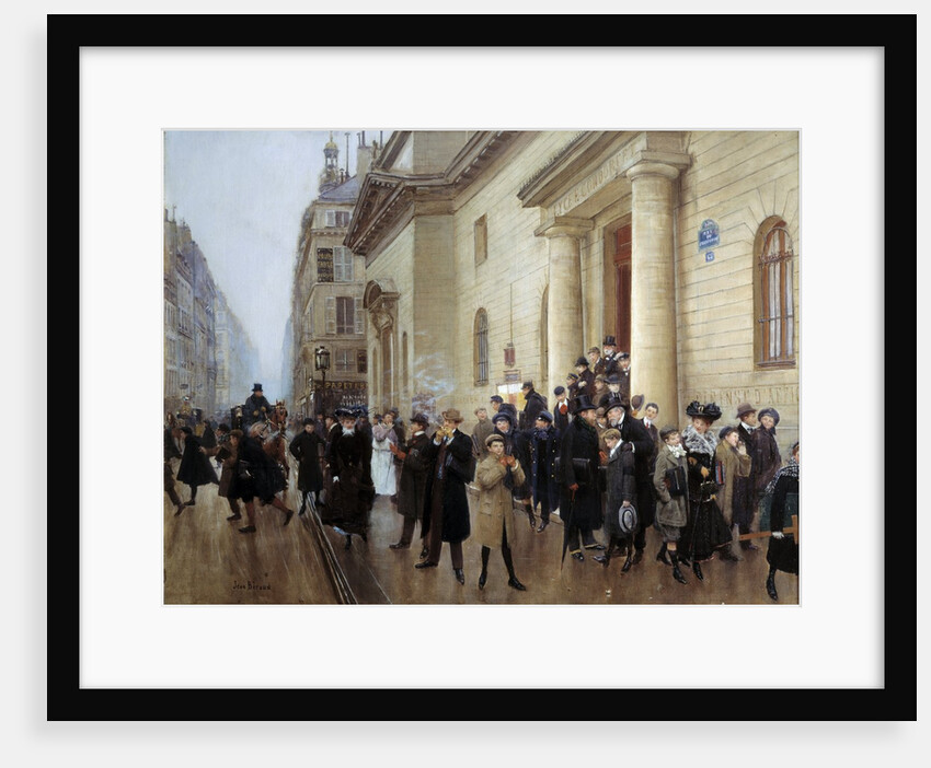 Leaving the Lycee Condorcet by Jean Beraud