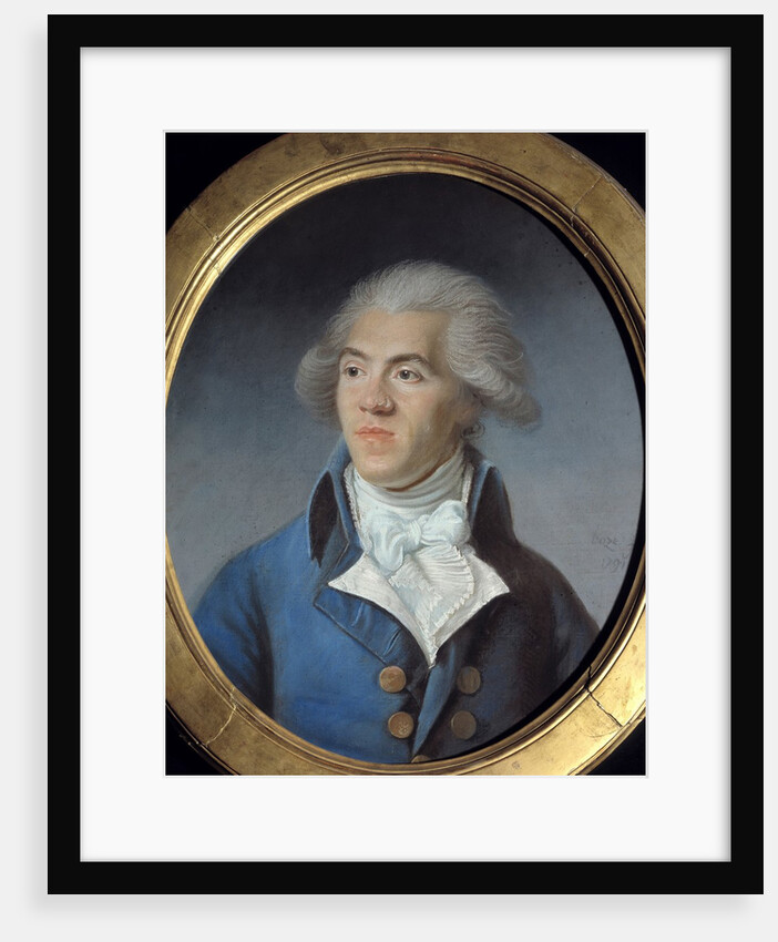 Portrait of Antoine Pierre Joseph Marie Barnave by Joseph Boze