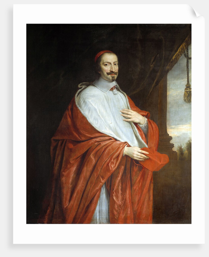 Portrait of the Cardinal Jules Mazarin by Philippe de Champaigne