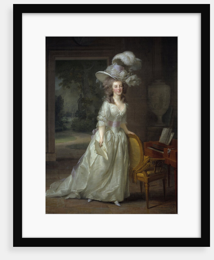 Portrait of Princess Frederica Louise Wilhelmina of Orange-Nassau by Friedrich Tischbein