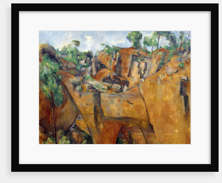 Bibemus Quarry by Paul Cezanne