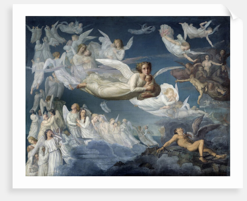 The passage of the souls by Louis Janmot