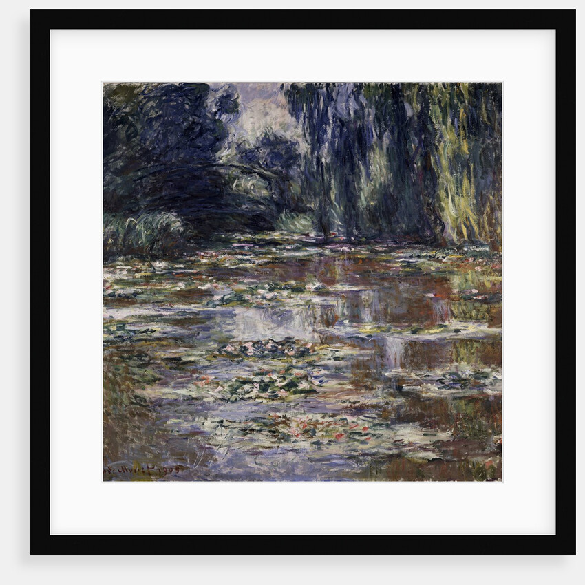 Small bridge at Giverny by Claude Monet