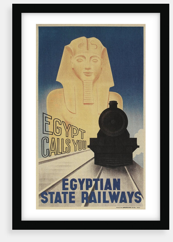 Poster for Egyptian Railways by Anonymous