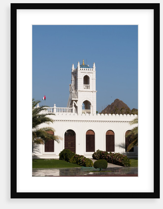 The mosque of Sultan Qaboos Palace by Anonymous