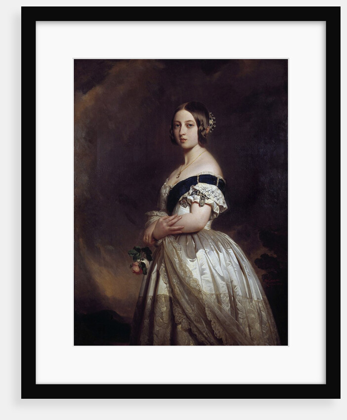 Portrait of the Queen Victoria I by Franz Xavier Winterhalter
