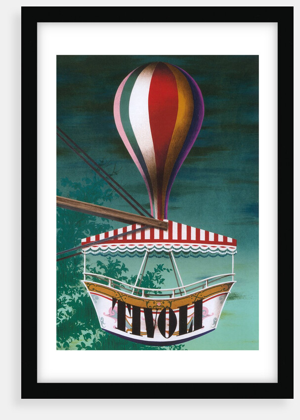 Travel Poster for Tivoli by Anonymous
