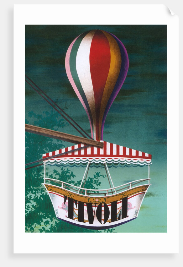 Travel Poster for Tivoli by Corbis