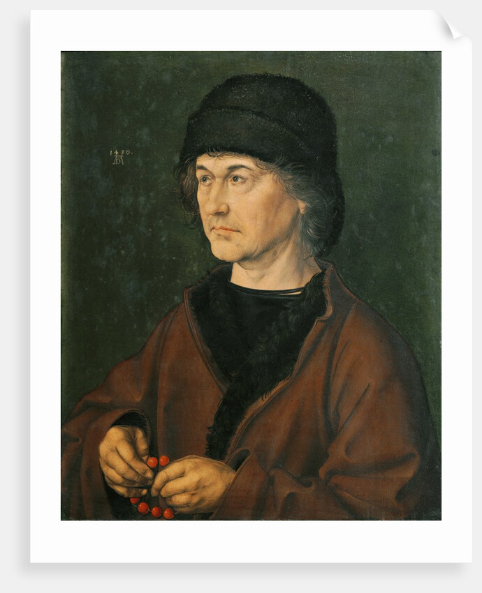 Portrait of the Artist's Father, 1490 by Albrecht Dürer