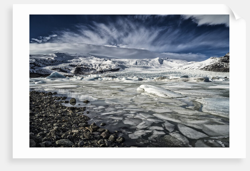 Fjallsarlon Glacial Lagoon, Iceland by Anonymous