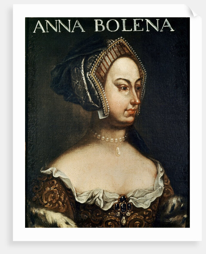 Anonymous portrait of Anne Boleyn by Anonymous