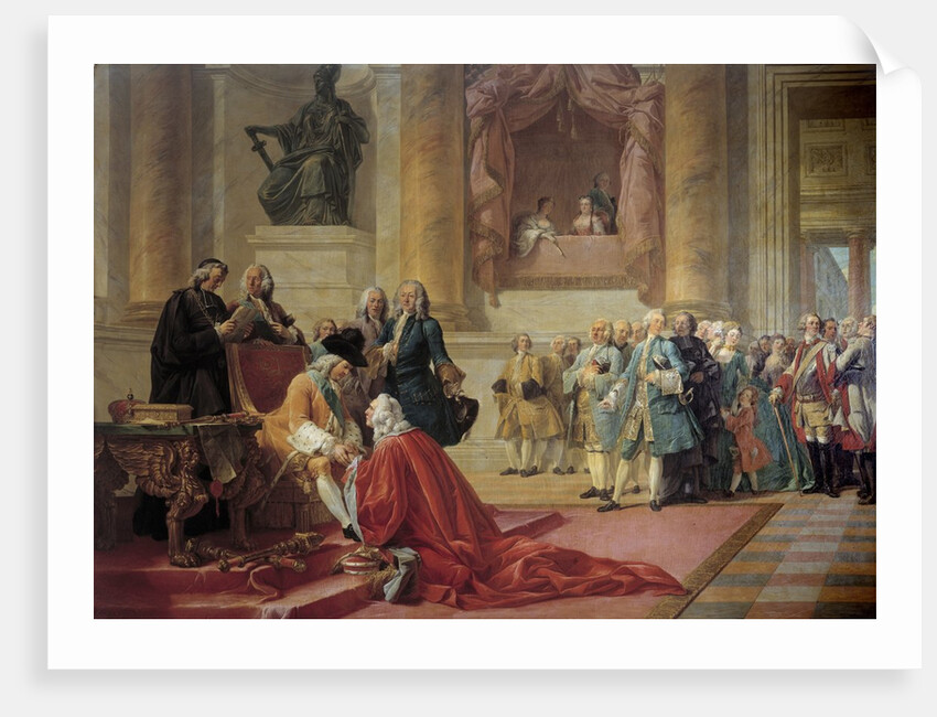 Antoine-Martin Chaumont de La Galaiziere made Chancellor of Lorraine by Francois Andre Vincent