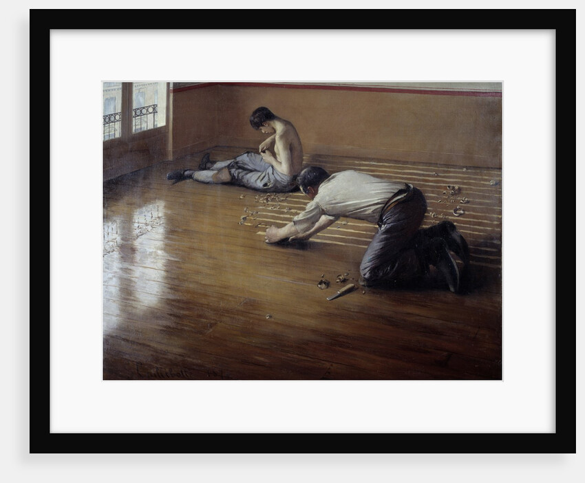 The Floor Planers by Gustave Caillebotte