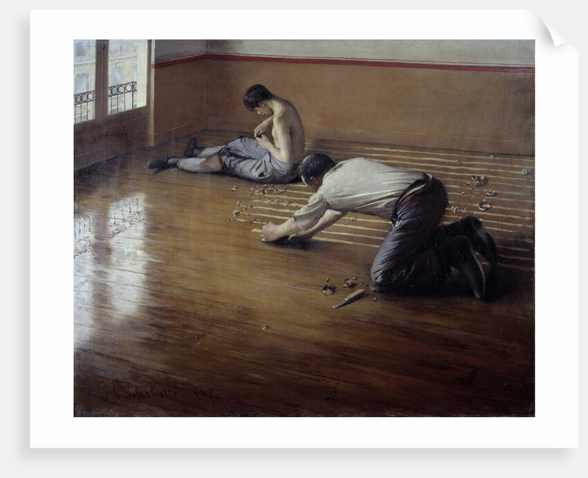 The Floor Planers by Gustave Caillebotte
