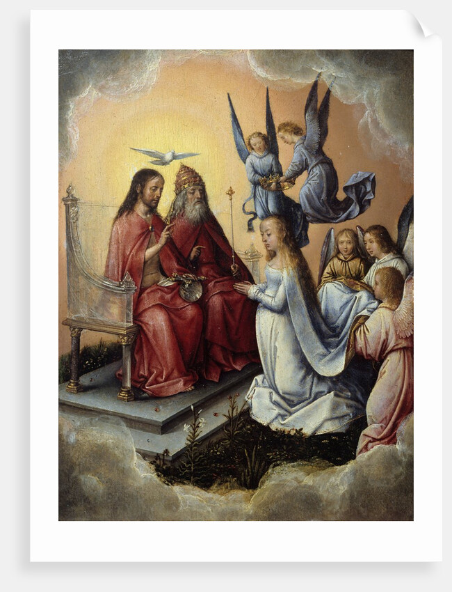The Coronation of the Virgin by Michael Sittow