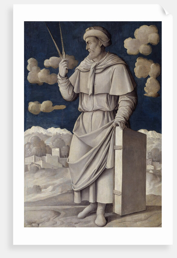 Portrait of Euclid by Girolamo Mocetto