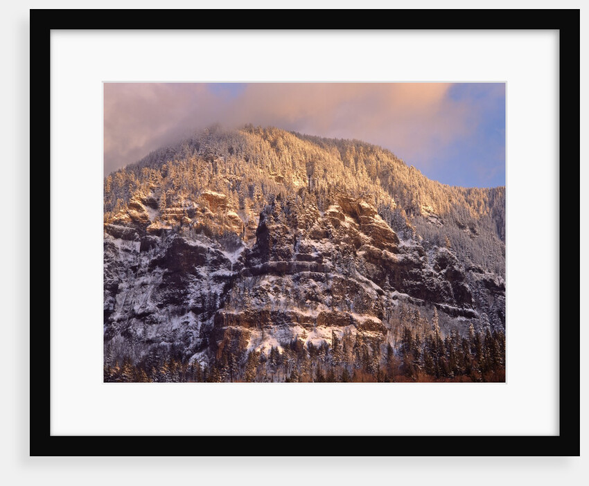 Snow on Yeon Mountain by Anonymous