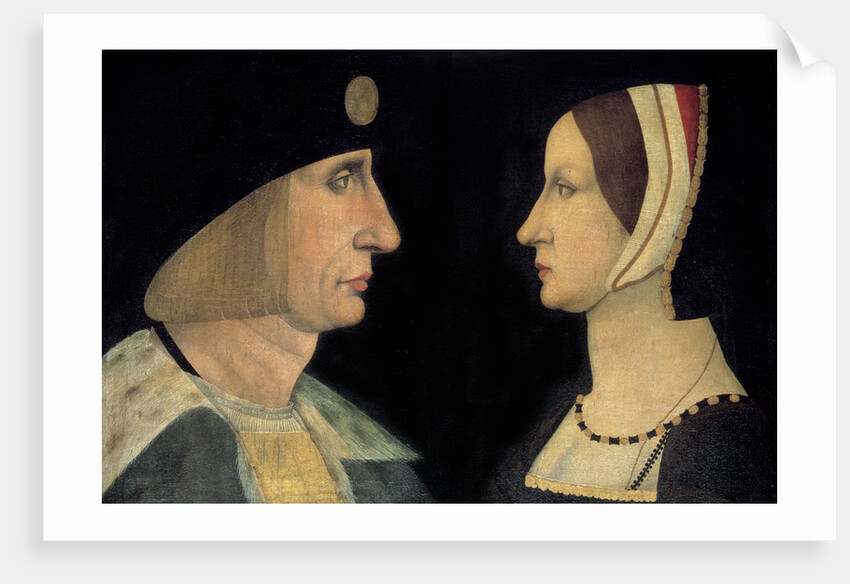 Portraits of King Louis XII and Anne of Brittany by Anonymous
