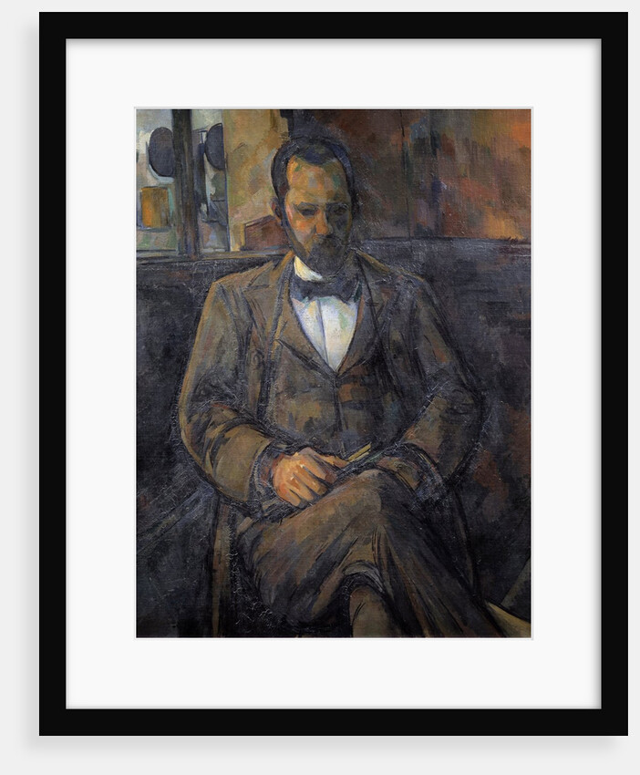 Portrait of Ambroise Vollard, art dealer, by Paul Cezanne