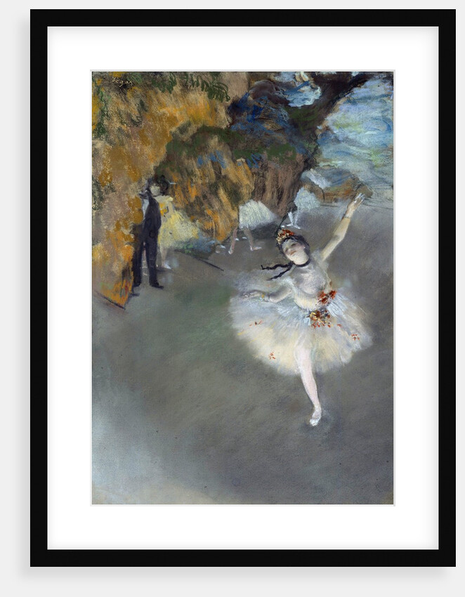 Dancer on the Stage by Edgar Degas