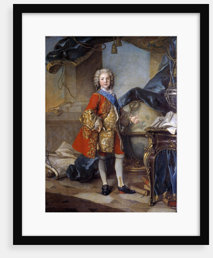 Portrait of the Dauphin Louis de France by Louis Tocque