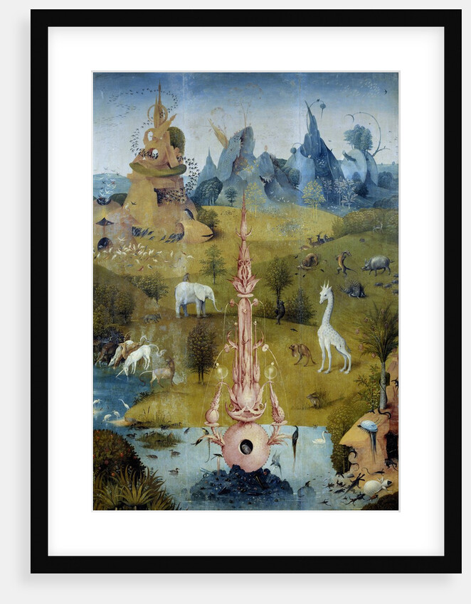 The fountain, source of life by Hieronymus Bosch