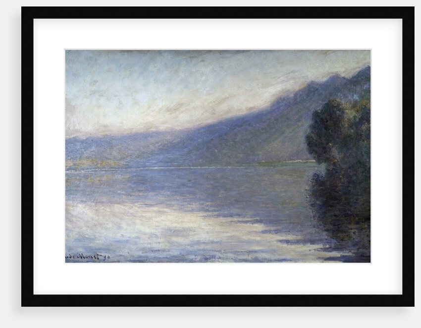 Mist on the Seine at Port Villez by Claude Monet