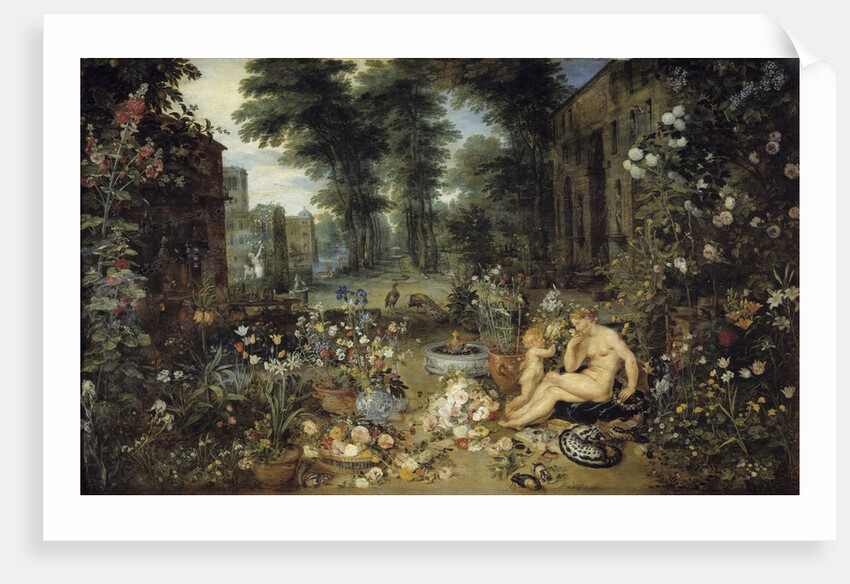 The Smell. Allegory of the five senses by Jan Brueghel the Elder