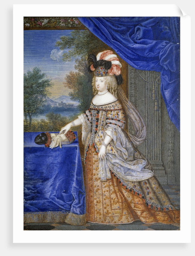 Portrait of Maria Theresa in a Polish costume by Joseph Werner
