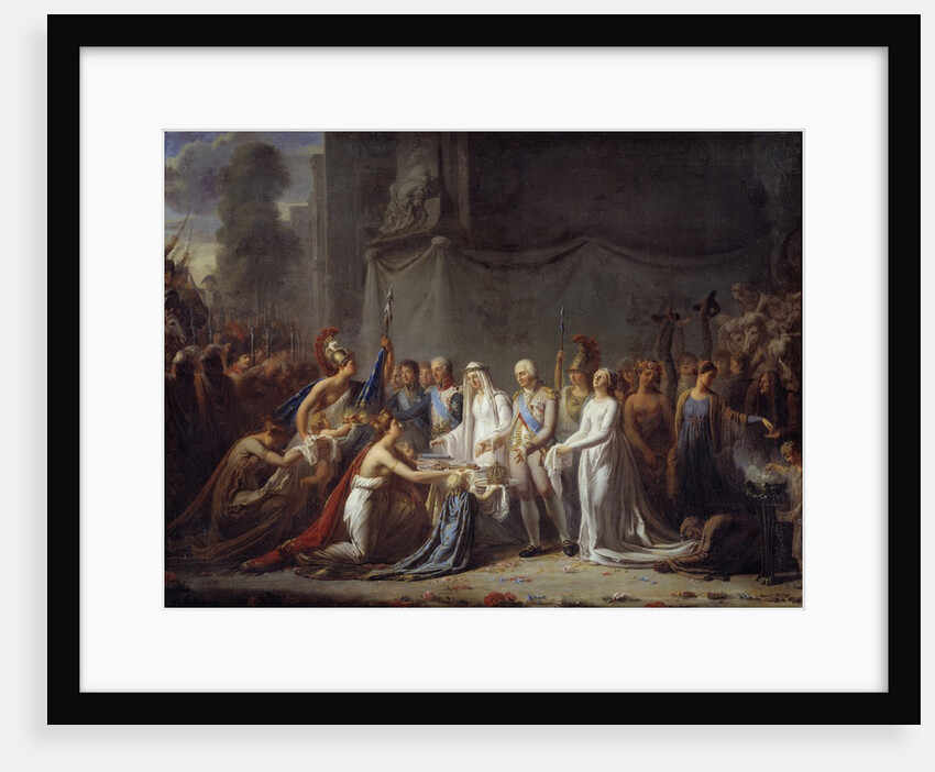 The entrance of Louis XVIII in Paris, in 1814 by Pierre Nicolas Legrand