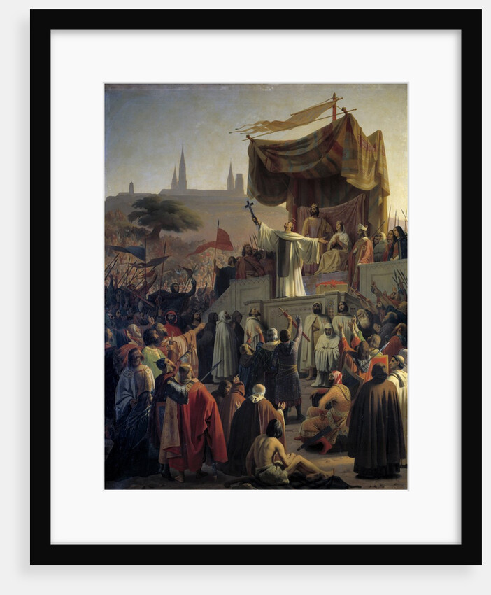 Saint Bernard of Clairvaux preaching the Second Crusade in 1146 by Anonymous